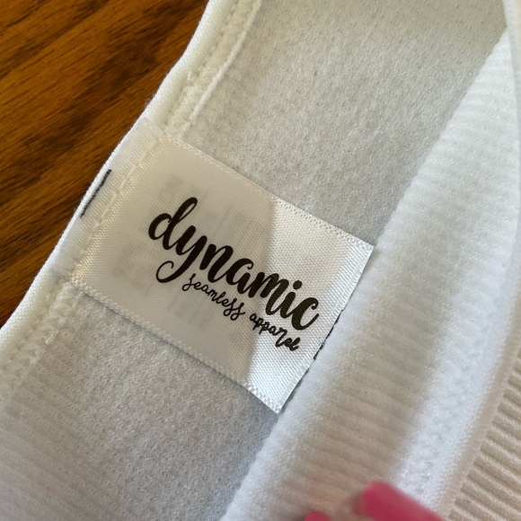 NWOT Dynamic Ribbed One Size Women’s Bodysuit - Picture 4 of 7